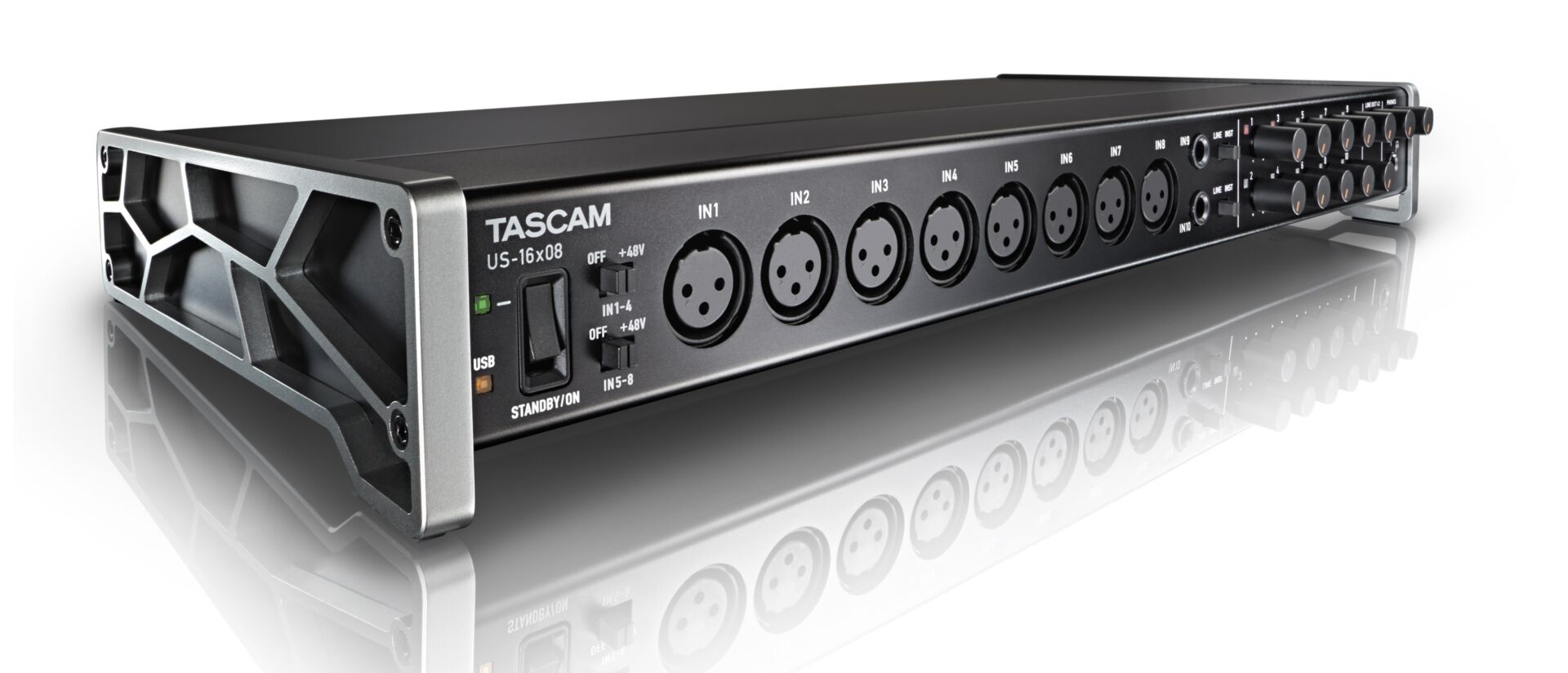 Tarjeta Sonido USB TASCAM US-16x08